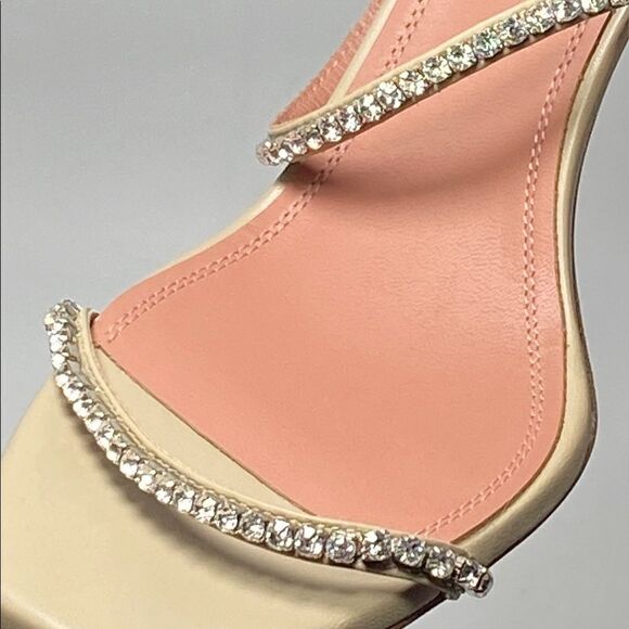 Amina Muaddi Gilda Crystal Strap Sandal size 40 - Picture 8 of 10